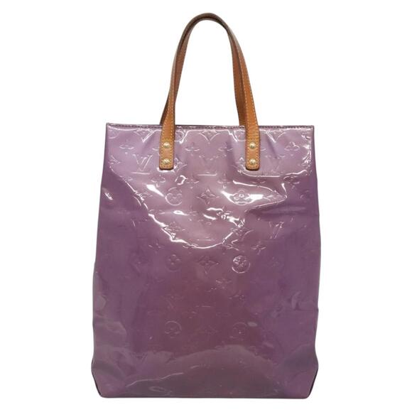 LOUIS VUITTON Monogram Vernis Reade MM Hand Bag Viole M91087 - Picture 2 of 12